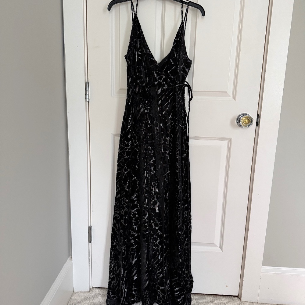 Formal velvet dress